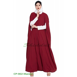 Front open Cape with inner abaya